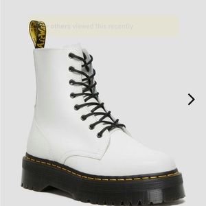 Brand New Jason White Polished Smooth Dr. Martens